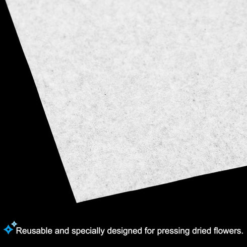 PATIKIL 16"x12" Flower Press Paper, 1 Set/30 Sheet Refill Lining Blotter Paper Absorbent Reusable Blotting Paper for DIY Art Handicraft Scrapbook...