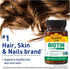 Country Life Biotin 1mg Supports Healthy Hair, Skin & Nails, 100 Tablets, Certified Gluten Free, Certified Vegan, Certified Halal, Non-GMO Verifie...
