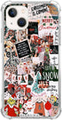 Aesthetic Christmas Collage Case Compatible with iPhone 15 Plus, Winter Merry Christmas Case for iPhone 15 Plus, Trendy Cool TPU Phone Case Cover...