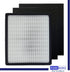 PUREBURG IAF-H-100D Replacement Filter Compatible with Idylis AC-2123 AC-2118 IAP-10-280 Air Purifiers,H13 HEPA + 2 x Activated Carbon Pre-Filters...