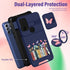 (2in1 for Motorola Moto G Pure Phone Case/Moto G Power 2022 Phone Case/Moto G Play 2023 Case for Women Girls Cute Cover Girly Pretty Fashion Teens...