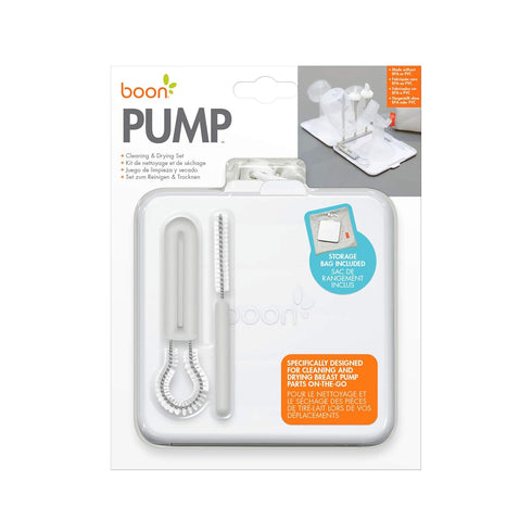 Boon Portable Bottle Brushes, Pump Cleaning & Drying Set...