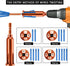 Universal Wire Twisting Tool Cable Wire Stripper and Twister Wire Stripping Tool for Electrician by Drill Driver or Manually (Brown)...
