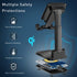 Wireless Charger, 2 in 1 Dual Wireless Charging Stand, Adjustable Phone Holder for Desk 10W Qi Fast Charger Compatible with iPhone 14/13/12/11/Pro...