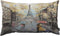 Paris Pillow Cover 12x20 inch Oil Painting Autumn Lovers Kiss on Rainy France Street Eiffel Tower Pillows Decorative Throw Pillows Farmhouse Decor...