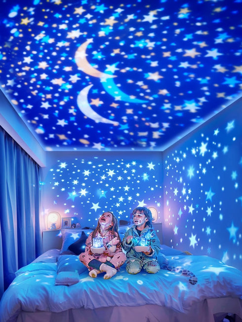 21 Sets of Films + Projector Night Light for Kids, Baby Star Projector for Bedroom, Ceiling, Kids Night Light with 360° Rotation Dimmable for Baby...