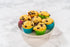 Bakerpan Silicone Mini Cupcake Holders, Mini Cupcake Liners, Pastry & Dessert Cups, 24 Pack (Multi)...