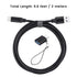 weishan USB C Cable for Elgato HD60 S+, HD60 X Game Capture Card & Wave 3, XLR Condenser Mic - Super Fast Charging Cable with Adapter, 6.6ft Long...