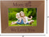 CustomGiftsNow Mom We Love You - Engraved Wood Picture Frame - Fits 4x6-inch photo...
