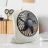 O2COOL Treva 5 Inch Battery Powered Fan Portable Desk Fan 2 Cooling Speeds with Compact Folding & Tilt Design Cubicle Accessories Small Portable (...