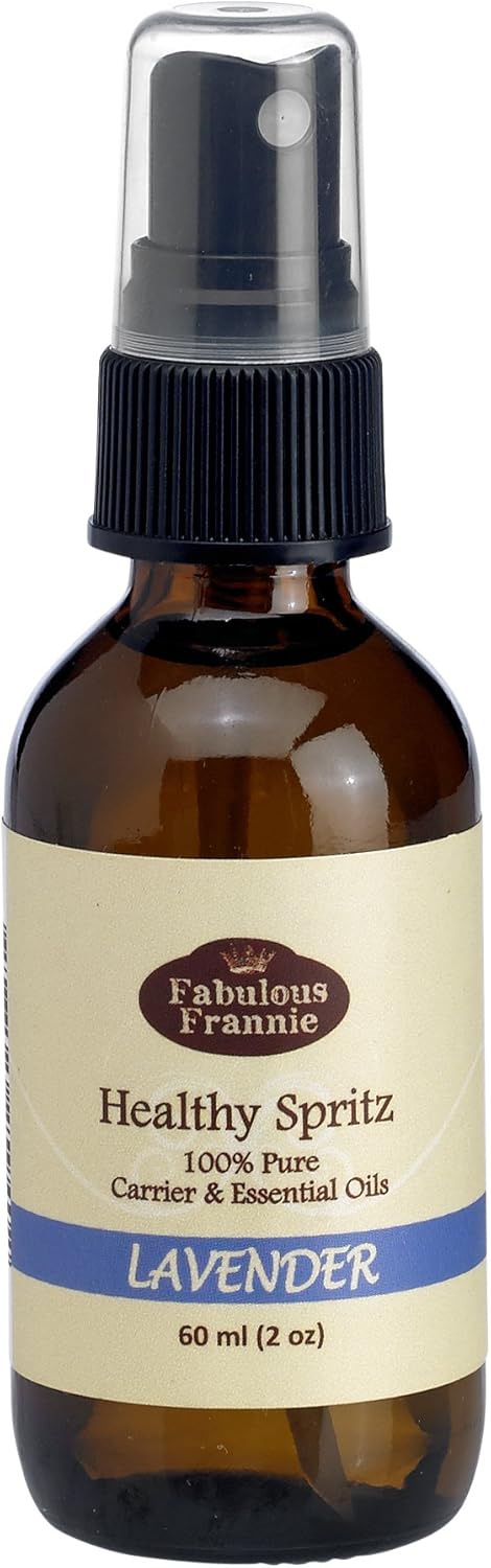 Fabulous Frannie Massage Spray Trio Set includes Muscle Ice, Easy Breathzy and Lavender made with Natural Carrier Oils and Pure Essential Oil 2oz ...