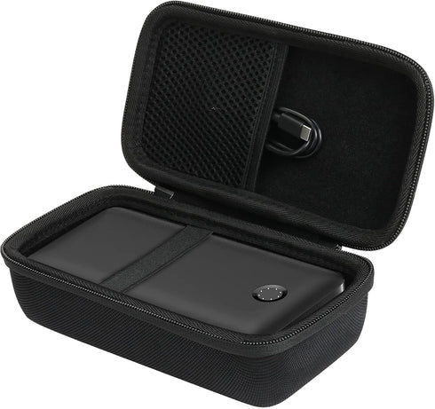 khanka Hard Travel Case Replacement for Anker 347 Power Bank (PowerCore 40K), 40,000mAh Battery Pack, Case Only (Black)......