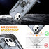 Case for iPhone 12 Case iPhone 12 Pro Case Military Grade Drop Case with Kickstand Metel Ring Magnetic Holder Shockproof Protective for iPhone 12 ...