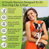 EcoBark Dog Harness - Eco-Friendly Max Comfort Harnesses - Luxurious Soft Mesh Halter - Over The Head Harness Vest- No Pull and No Choke for Puppy...