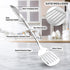 Zulay Kitchen Stainless Steel Metal Spatula – Lightweight, Strong & Durable Metal Turner – Easy to Use, Comfortable Grip, Heat Resistant & Dishwas...