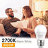 LED Bulb 120V 40W Equivalent Light Bulb, A15 LED Bulb Warm White 2700K Energy Saving Bulb, E26 Medium Screw Base Suitable for Domestic Bulbs 4 Pac...