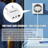 European Plug Adapter, Europe to US Plug Adapter, Adapters for Europe, Type F Plug Adapter, Travel from America to Outlet France Germany European ...