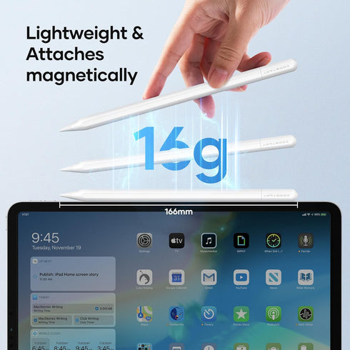 Stylus Pen for iPad 9th&10th Generation, 5 Mins Ultra Fast Charging Active Pencil Compatible with 2018-2023 Apple iPad Air 3/4/5, iPad 6/7/8/9/10,...