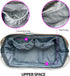 Diaper Tote Bag Small Breast Pump Bag Double Layer Cooler Bag Pump Parts Organizer Bag Hand-Carry Case Weekender Bag...