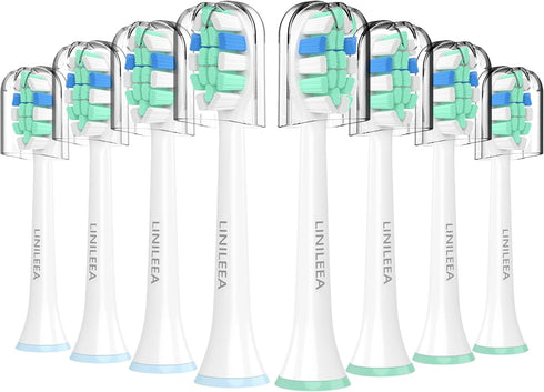 Replacement Toothbrush Heads for Philips Sonicare, Brush Head Compatible with Philips Sonic Care Electric Toothbrush Heads, 8 Pack...