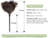 Ostrich Feather Duster – Reusable, Anti-Static Design for Cleaning Delicate Items, Antiques, Electronics, and More, 3-Pack, 15-Inch – Perfect for ...