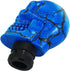Abfer Car Gear Shifter Knob Skull Car Accessories Stick Shift Knobs with Black Pattern Fit Most Manual Automatic Vehicle (Blue)...