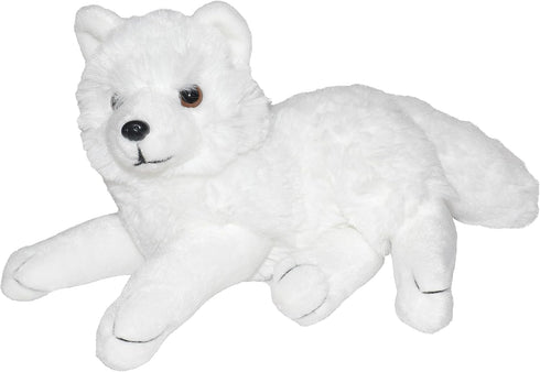 Wild Republic Arctic Fox Plush, Stuffed Animal, Plush Toy, Gifts for Kids, Cuddlekins 8 Inches, Multi...