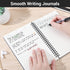 EUSOAR College Ruled Spiral Notebook, A5 3packs 5.5"X8.3" 120 Pages Lined Travel Writing Journal, Memo Notepad Sketchbook, Students Office Busines...