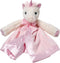Bearington Baby Dreamer Snuggler - 15 Inch White and Pink Unicorn Plush Stuffed Animal Security Blanket Lovey for Babies - Plush Blanket...