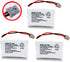 BT446 BT-446 Phone Battery Compatible with for Uniden BBTY0503001 BT-1004 BT-1005 GE-TL26402 BT-504 CPH-488B Handset Phone 3.6V 800mAh (3- Pack)...