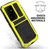 Galaxy S22 Ultra Rugged case,Metal Bumper Built-in Screen Protector&Stand,Waterproof, dustproof and Drop-Proof,Heavy Duty Rugged Military Cover (Y...