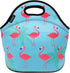 Wrapables® Insulated Neoprene Lunch Bag, Flamingoes...