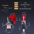 Twidec/3Pcs Rocker Toggle Switch 12V 20A Heavy Duty Racing Car Automotive Auto SPST ON/Off Toggle Switch Red LED Light Illuminated 3Pin with Red W...