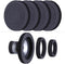 6.5" Foam Speaker Enhancer, 4PCS Self Adhesive Car Door Speaker Foam Rings, Car Door Speaker Fast Rings, 6.5" Speaker Baffle, Universal High Rebou...