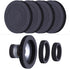 6.5" Foam Speaker Enhancer, 4PCS Self Adhesive Car Door Speaker Foam Rings, Car Door Speaker Fast Rings, 6.5" Speaker Baffle, Universal High Rebou...