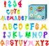 Suction Toys Kids Bath Toy for Toddler Aged 3, 30PCS Animal Alphabet Number Sucker Toy, Montessori Sensory Toy Gift for Kids Aged 4-8, Educational...