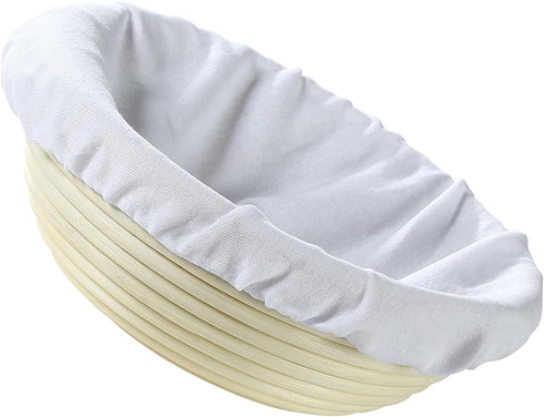 Frieling Brotform Liner Round 10", 100% Cotton...