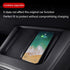 Wireless Charging Anti-Slip Protective Mat Pad, Black Silicone Car Wireless Chargers Anti Slip Charging Mat Phone Holder Wireless Chargers Protect...