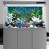 AWERT 72x24 inches Tropical Fish Tank Background River Bed & Lake Aquatic Plant Undersea Tree Branch Aquarium Background Vinyl...