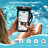 JOTO IPX8 Waterproof Phone Pouch Case, Underwater Dry Bag for Phone Protector for iPhone 15 14 13 12 11 Pro Max, Galaxy S24 S23 S22 Ultra Pixel to...