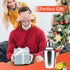 Newness Cocktail Shaker, Stainless Steel Martini Shaker, Drink Shaker Built-in Strainer, Professional Stainless Margarita Mixer, Bartender Kit Gif...