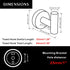 MARMOLUX ACC - Towel Hook Bathroom Single Coat Hook Bath Kitchen Hand Towel Holder Hat Door Hanger Rack Home Storage Spave Saver Bathroom Hardware...