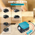 Upgraded 18V Battery Adapter for Makita 18V Battery Adapter All-in-one Design of The Fuse and Switch Power Tool Battery Converter Kit 14 Gauge wit...