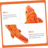 20Pcs Fish Shape Resin Fish Illustration Aquarium Supply Paper Cup Small Fish Fish Tank Supplies Fake Fish top hat Small Decorations Luminous Fish...