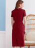 Butterick Misses' Long, Short, and Sleeveless Dress, Code B6849 Sewing Pattern Kit, Sizes 6-8-10-12-14-16-18-20-22, Multicolor...