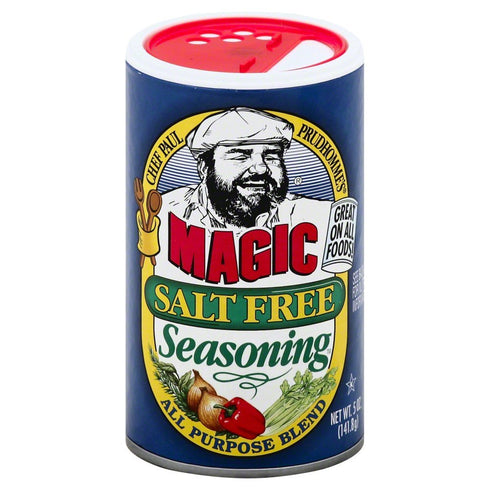 Chef Paul Magic Salt Free Seasoning 5.0 OZ(Pack of 2)...