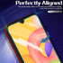 Orzero (3 Pack) Tempered Glass Screen Protector Compatible for Samsung Galaxy A01, Protector De Pantalla 9 Hardness High Definition Anti-Scratch B...