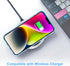 JJGoo Compatible with iPhone 14 Case Clear, Soft Shockproof Protective Slim Thin Phone Bumper Cover Transparent Phone Case, Translucent Blue...