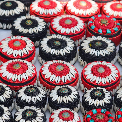 Mandala Crafts Glass Seed Beads for Jewelry Making - 9000 8/0 Seed Beads Small Beads Kit for Tiny Beads Jewelry Bracelet - 3mm Kaleidoscopic Seed ...