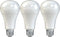GE Lighting 99202 Frosted General Purpose Classic Shape A21 Daylight LED 16-Watt (100-Watt Replacement), 1520-Lumen Medium Base, 3 Count (Pack of ...